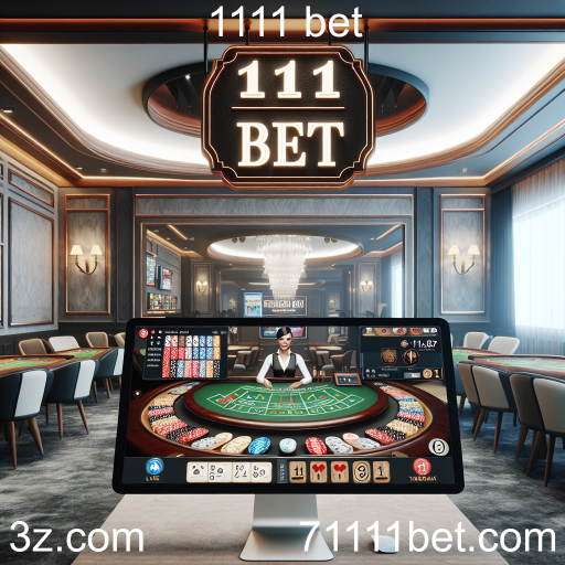 Experiência Imersiva com Jogos Ao Vivo no 1111 Bet